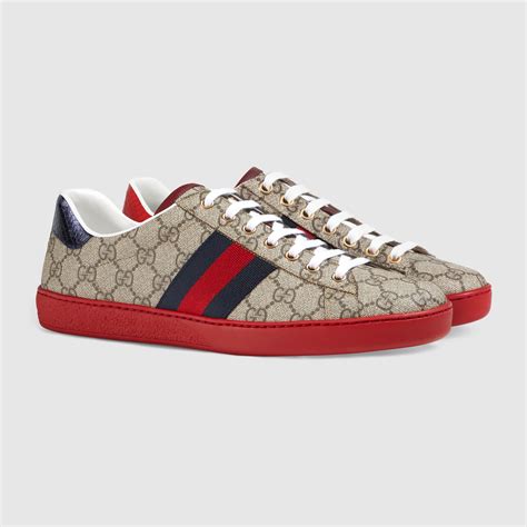 gucci ace supreme sneakers